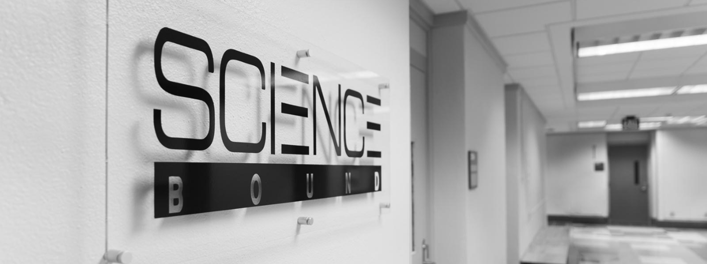 Science Bound Sign